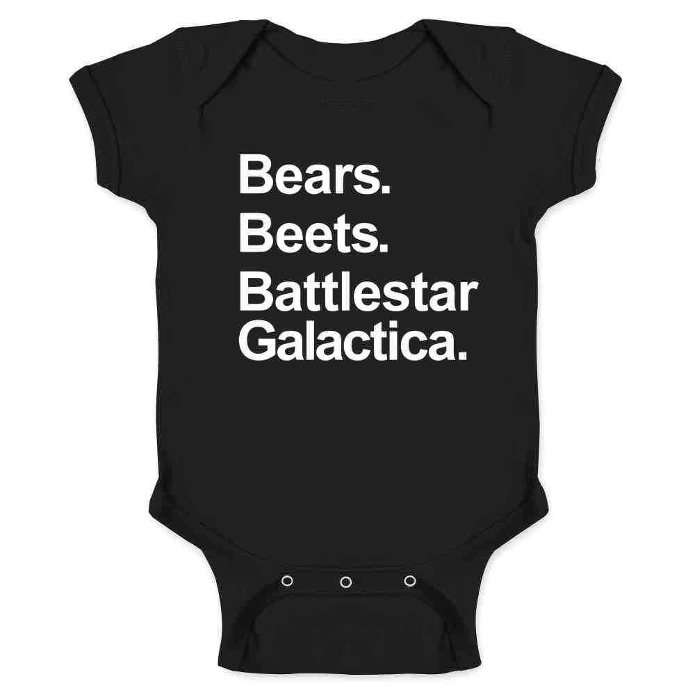 Bears. Beets. Novelty T-Shirt Gift Baby Bodysuit