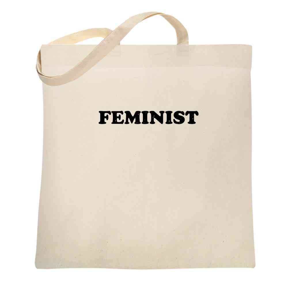 Im A Feminist Simple Retro  Tote Bag