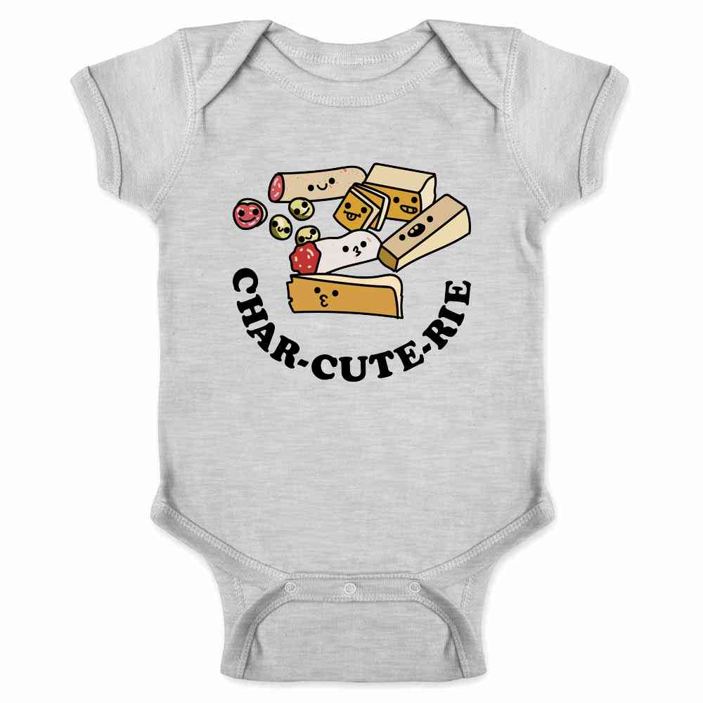 CharCUTErie Board Cute Funny  Baby Bodysuit