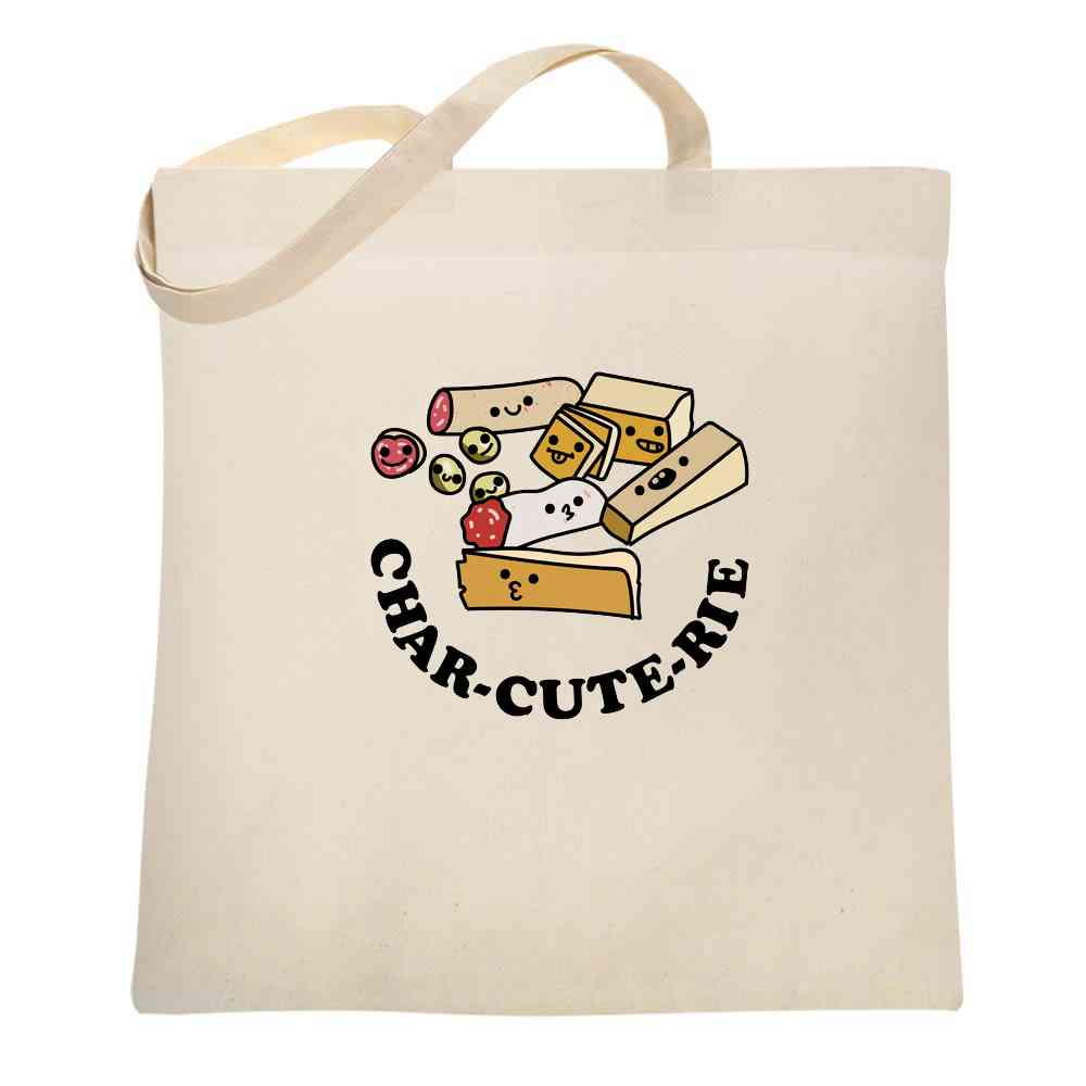 CharCUTErie Board Cute Funny  Tote Bag