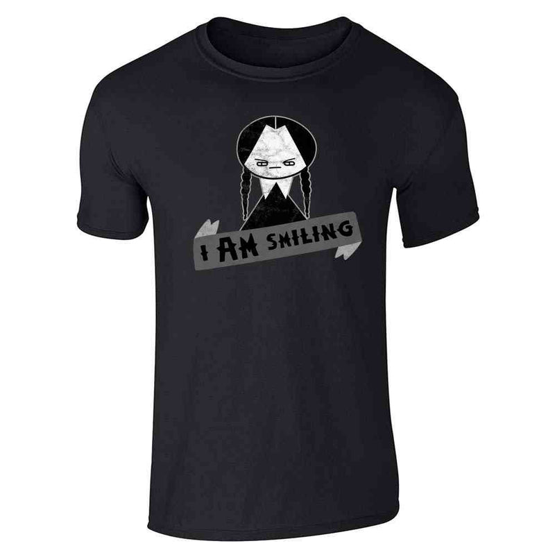 I AM Smiling Funny Goth Halloween Unisex Tee