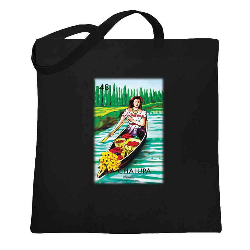 La Chalupa Boat Loteria Card Mexican Bingo Tote Bag