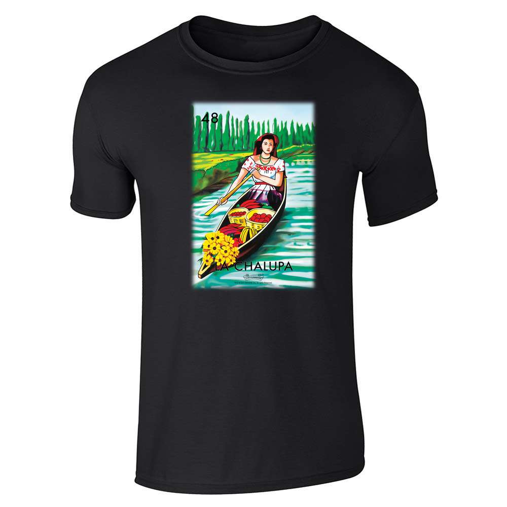 La Chalupa Boat Loteria Card Mexican Bingo Unisex Tee