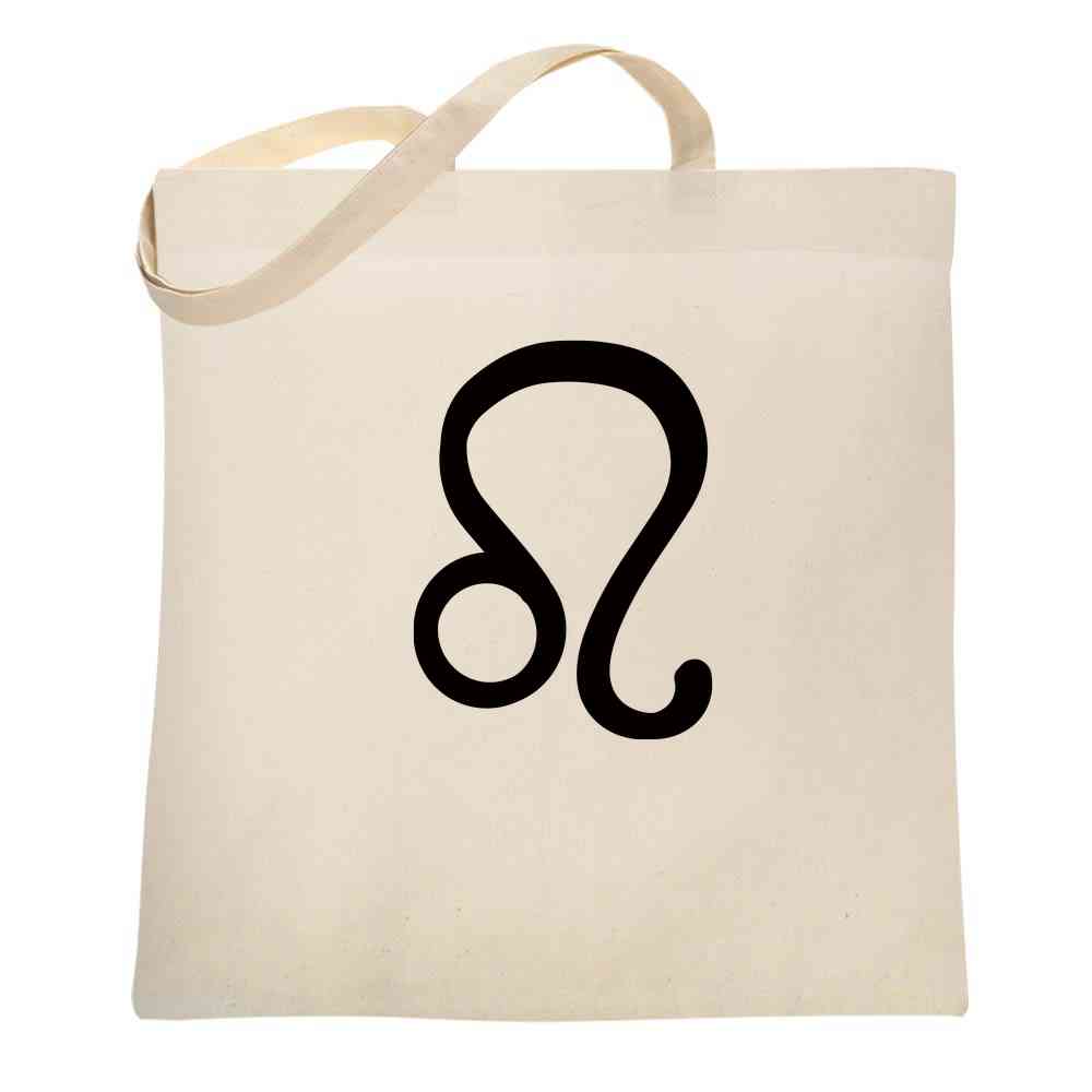 Leo Zodiac Astrology Symbol Horoscope Tote Bag
