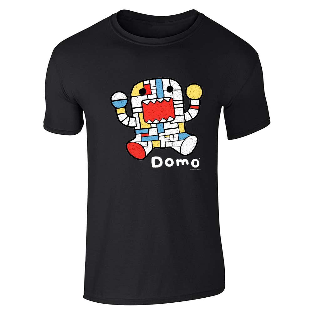 Domo Domondrian Art Funny Cute Unisex Tee