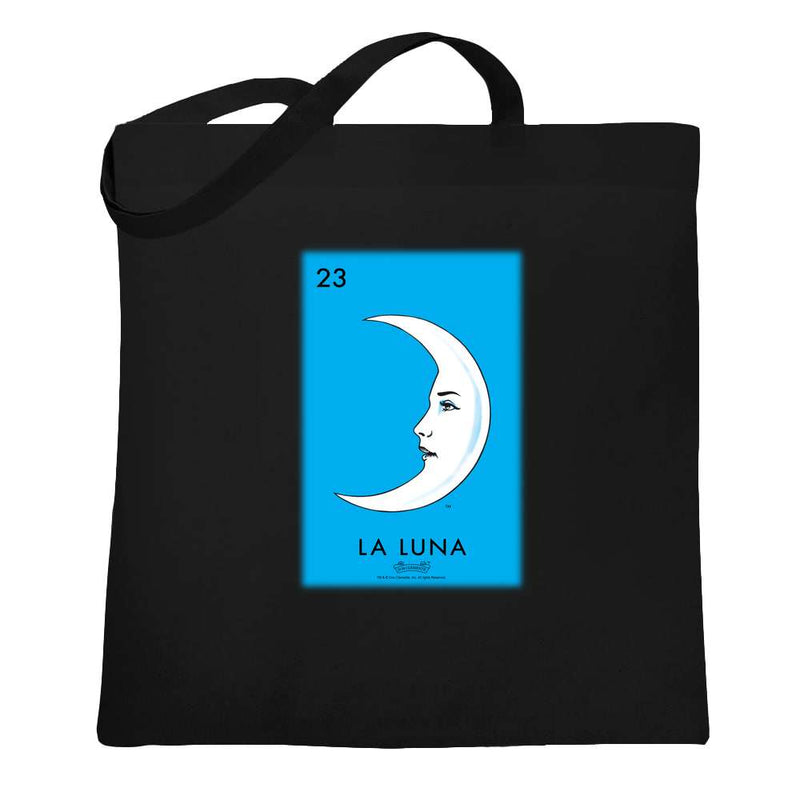 La Luna Moon Loteria Card Mexican Bingo Tote Bag