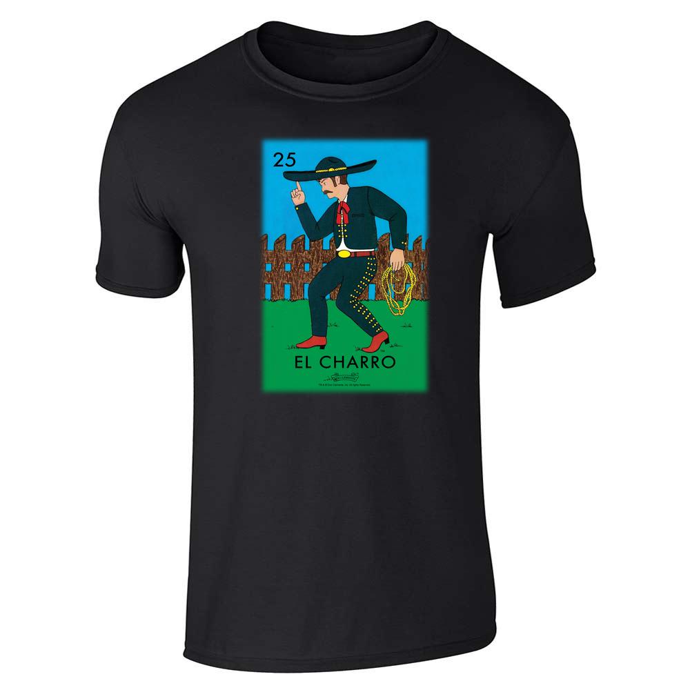 El Charro Cowboy Loteria Card Mexican Bingo Unisex Tee