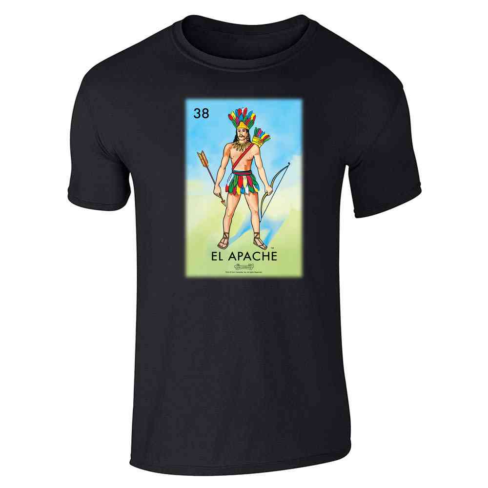 El Apache Loteria Card Mexican Bingo Unisex Tee