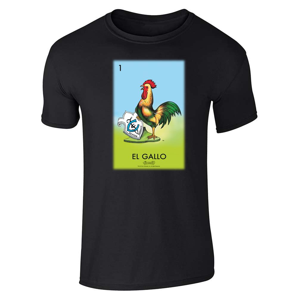 El Gallo Rooster Loteria Card Mexican Bingo Unisex Tee