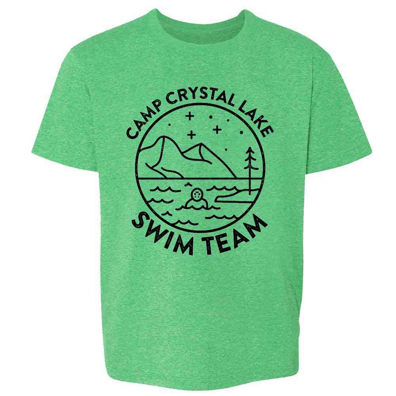 Camp Crystal Lake Swim Team Halloween Horror Kids & Youth Tee