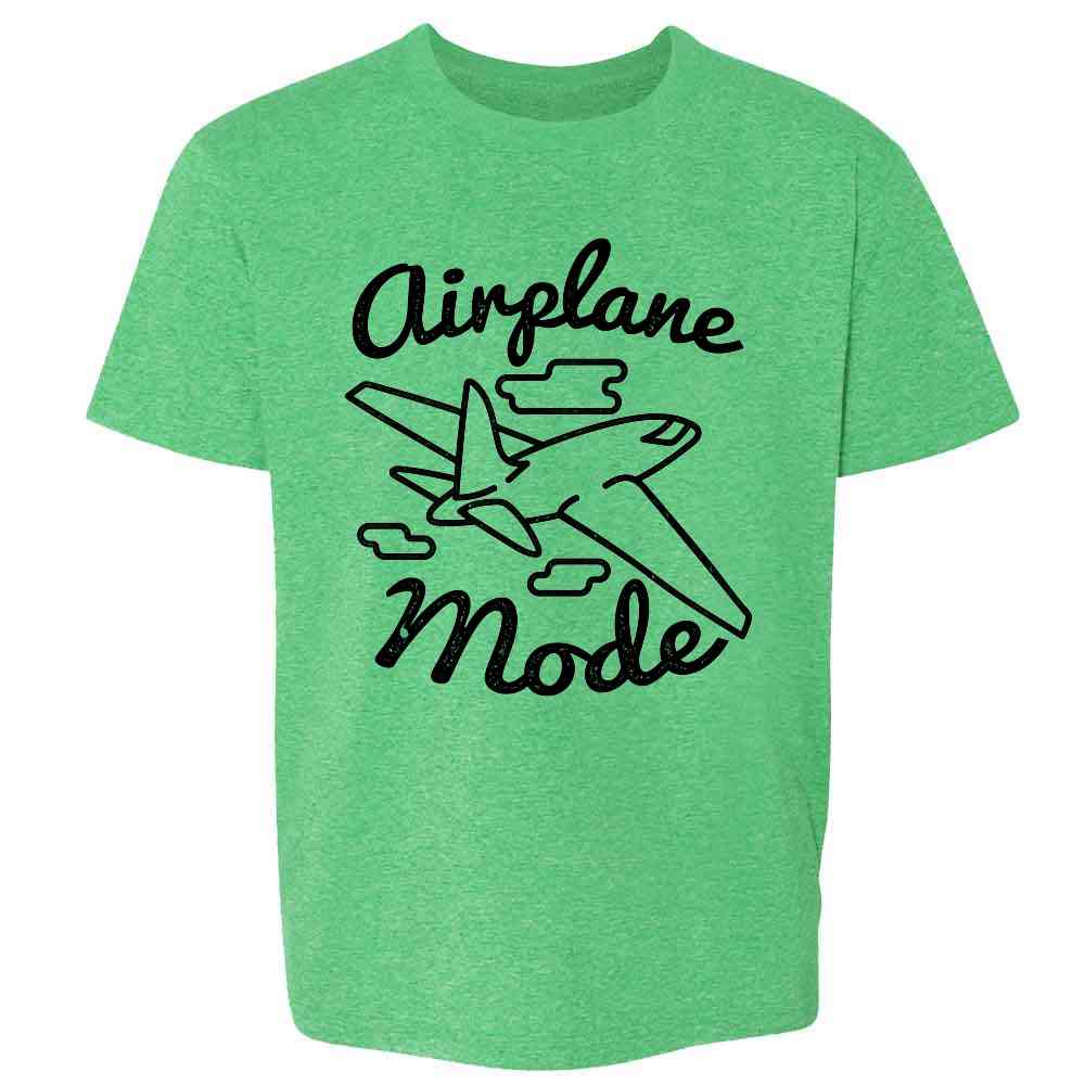 Airplane Mode Travel Vacation  Kids & Youth Tee
