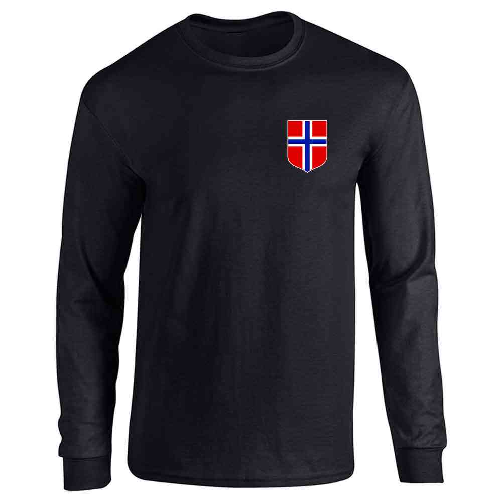 Norway Soccer Retro National Team Jersey Norwegian Long Sleeve