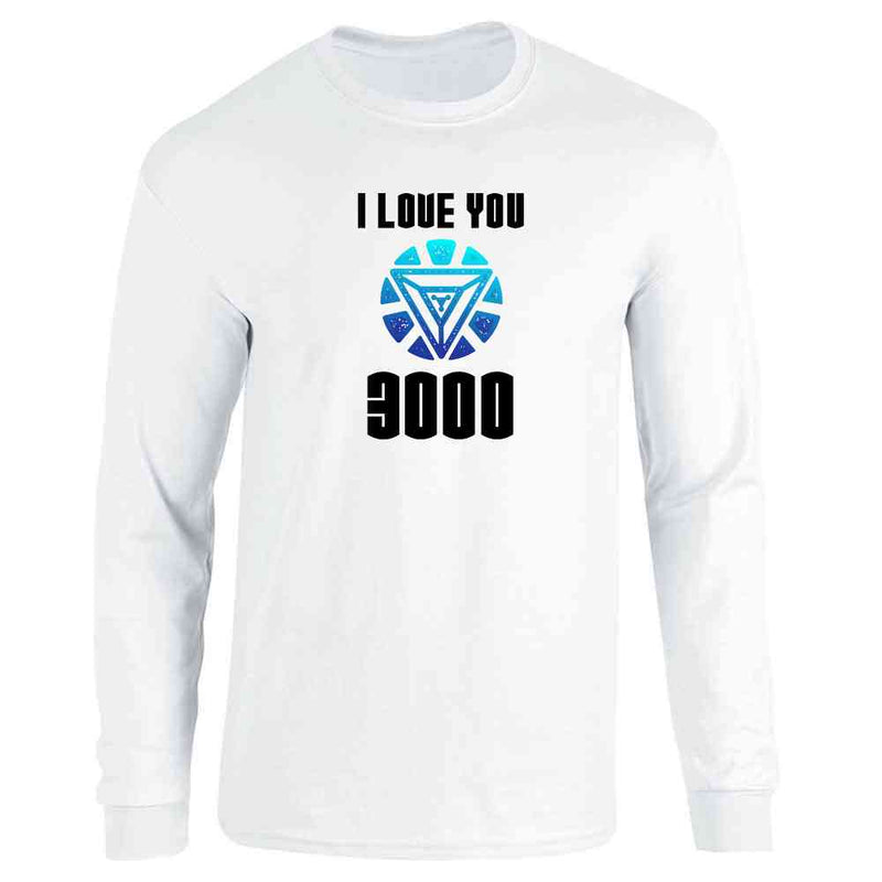 I Love You 3000 Gift For Dad Superhero Long Sleeve