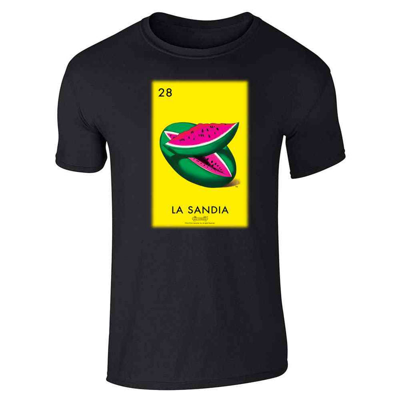 La Sandia Watermelon Loteria Card Mexican Bingo Unisex Tee
