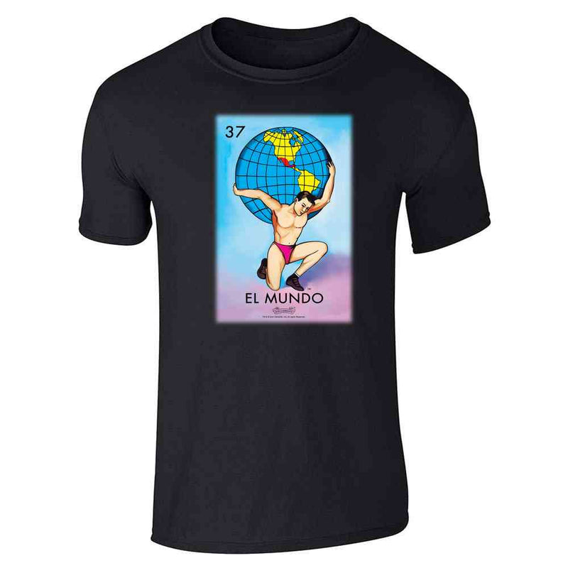El Mundo Earth Loteria Card Mexican Bingo Unisex Tee