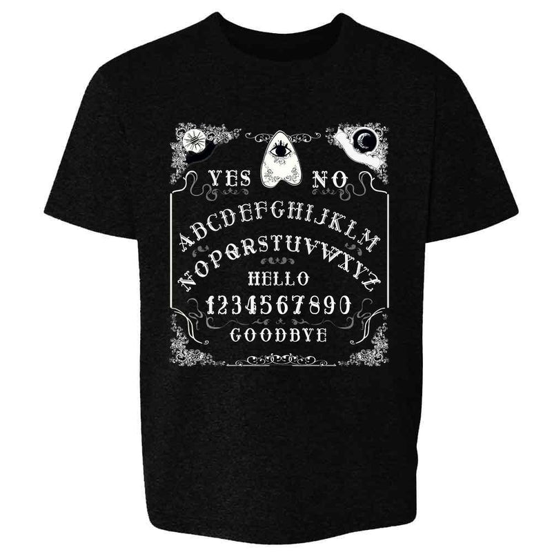 Ouija Board Seance Spirit Board Design Goth Gothic Kids & Youth Tee