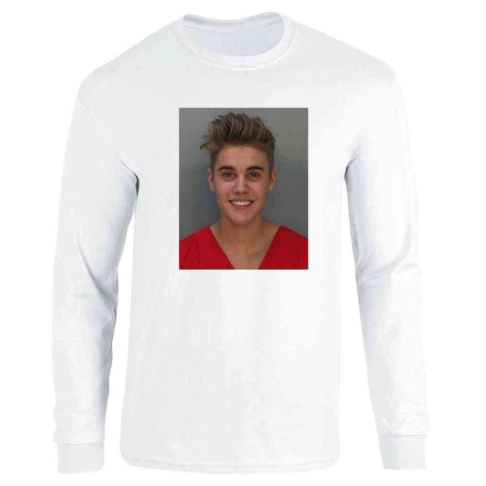 Jail Is Not A Cool Place To Be Celebrity Mugshot  Long Sleeve