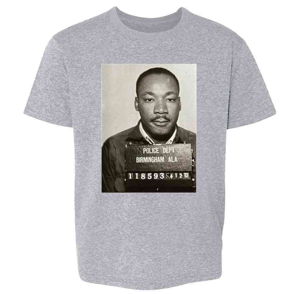 Dr Martin Luther King Jr Mugshot Civil Rights Kids & Youth Tee