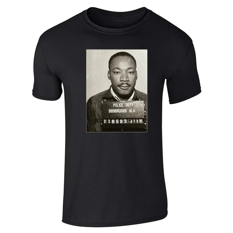 Dr Martin Luther King Jr Mugshot Civil Rights Unisex Tee
