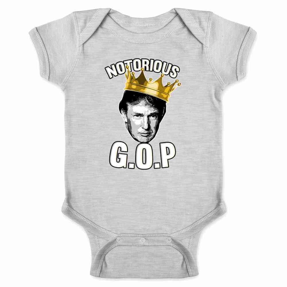 Notorious GOP Donald Trump Political Funny Baby Bodysuit