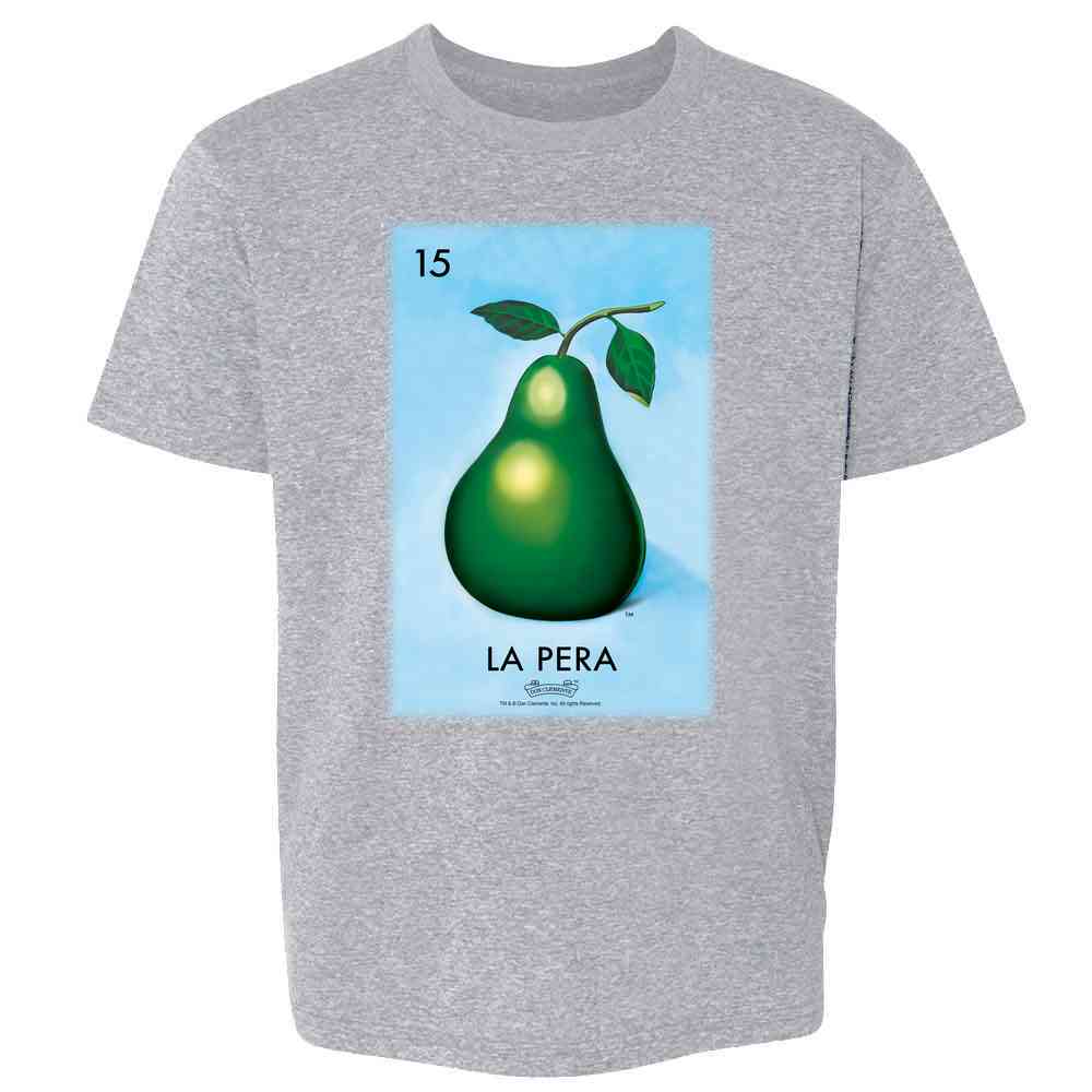 La Pera Pear Loteria Card Mexican Bingo Kids & Youth Tee – Gotham Gifts ...