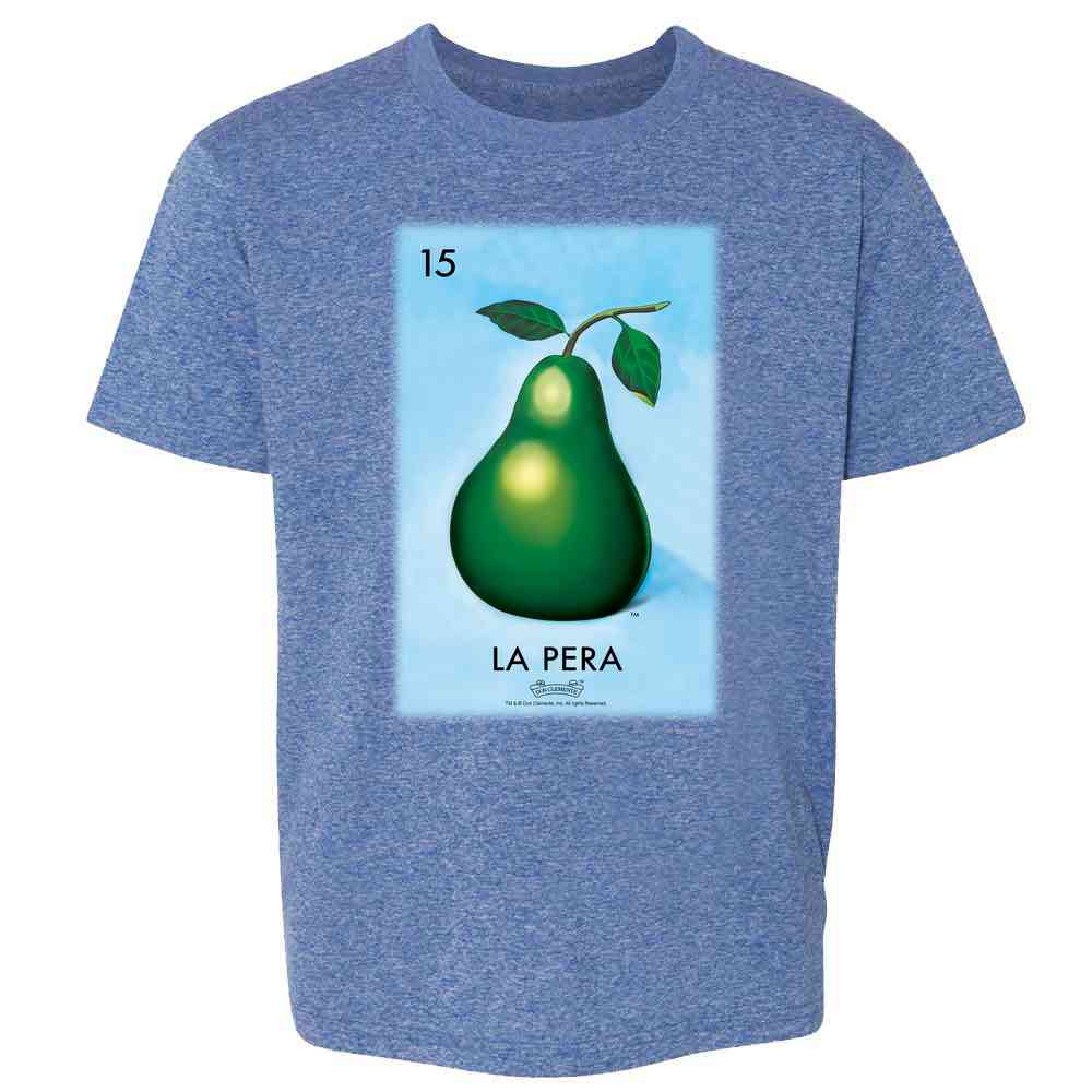 La Pera Pear Loteria Card Mexican Bingo Kids & Youth Tee – Gotham Gifts ...