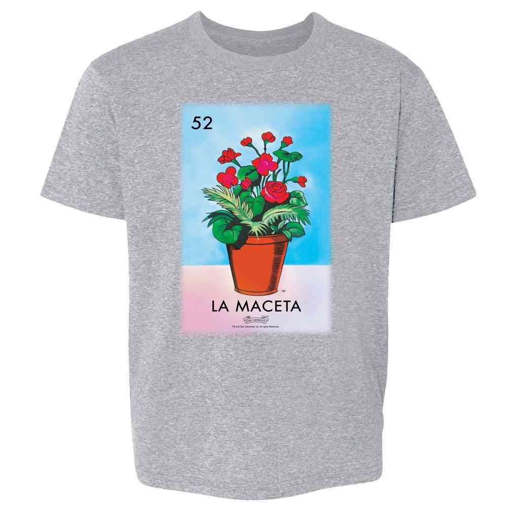 La Maceta Flower Pot Card Mexican Bingo Kids & Youth Tee