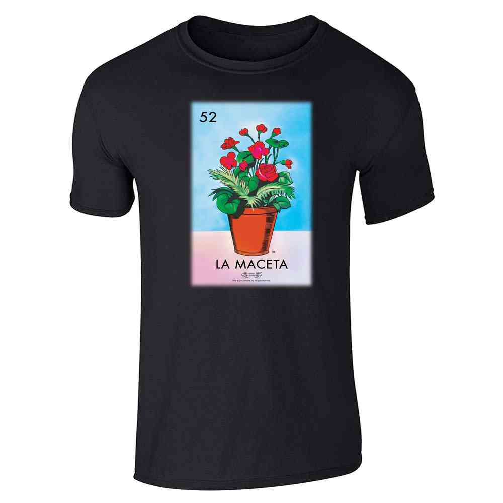 La Maceta Flower Pot Card Mexican Bingo Unisex Tee