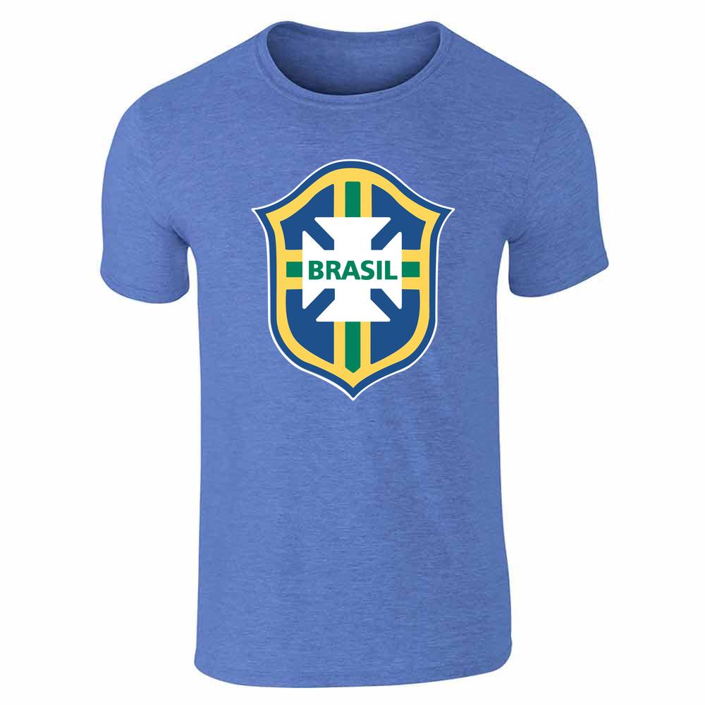 Brazil Futbol Soccer National Team Football Crest Unisex Tee