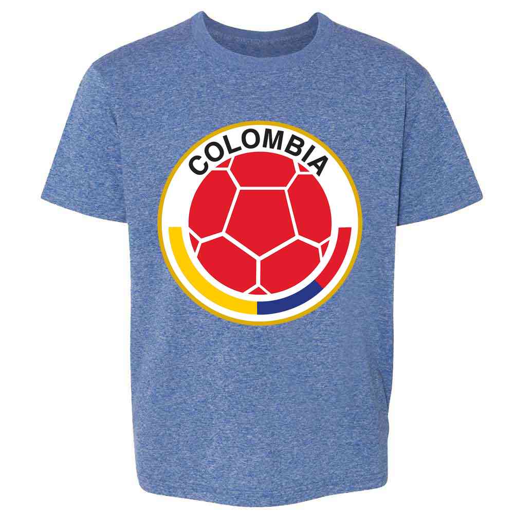 Colombia Futbol Soccer National Team Crest Kids & Youth Tee