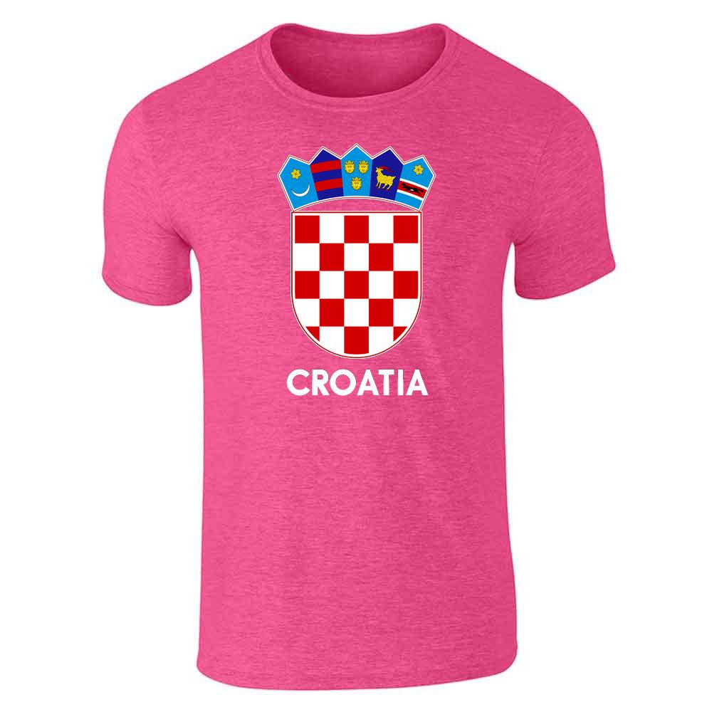 Croatia Soccer National Team Football Crest Retro Unisex Tee – Gotham ...