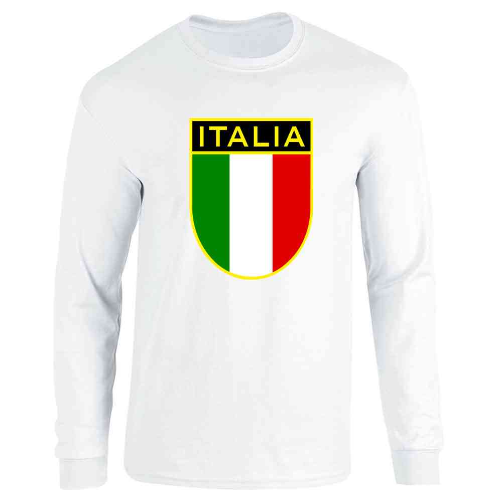 Italy Soccer National Team Retro Crest Long Sleeve – Gotham Gifts