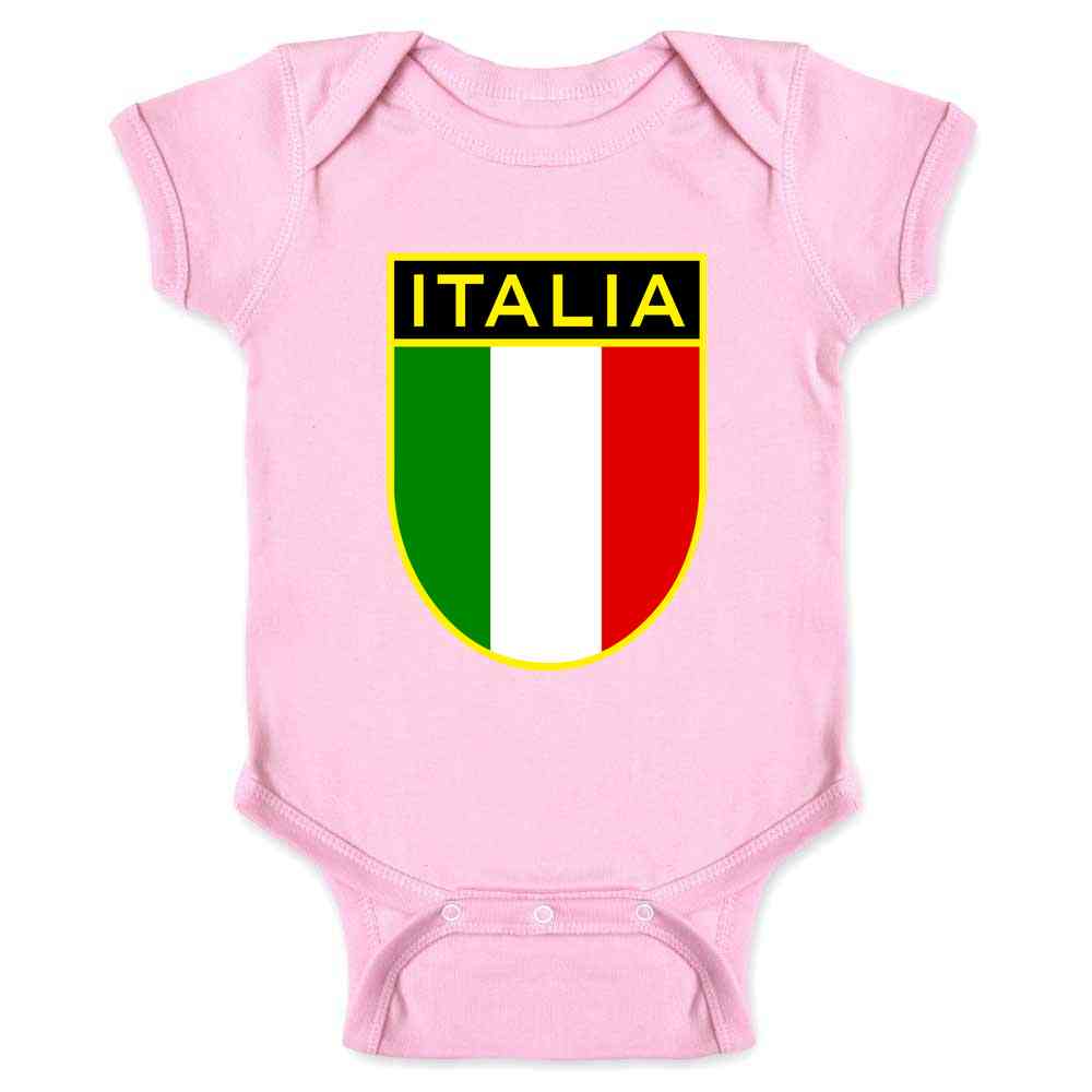 Italy Soccer National Team Retro Crest Baby Bodysuit