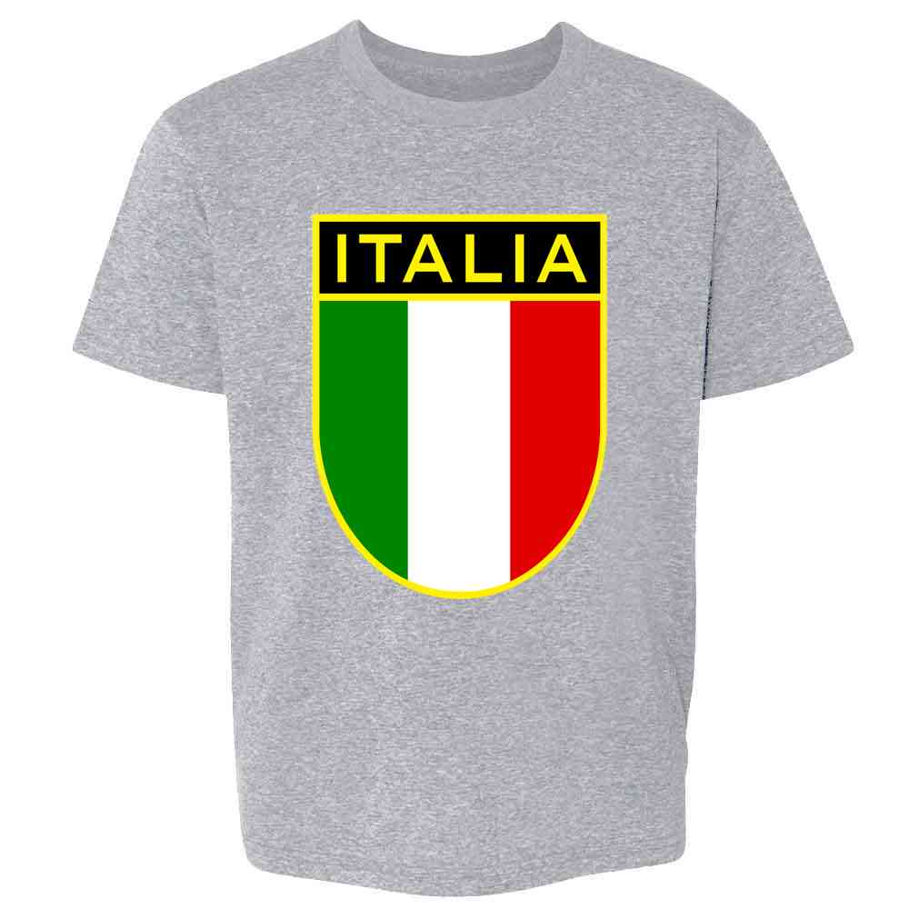 Italy Soccer National Team Retro Crest Kids & Youth Tee