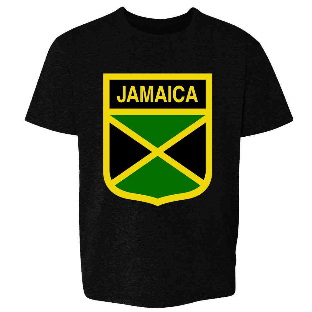 Jamaica Soccer Football National Team Crest Kids & Youth Tee
