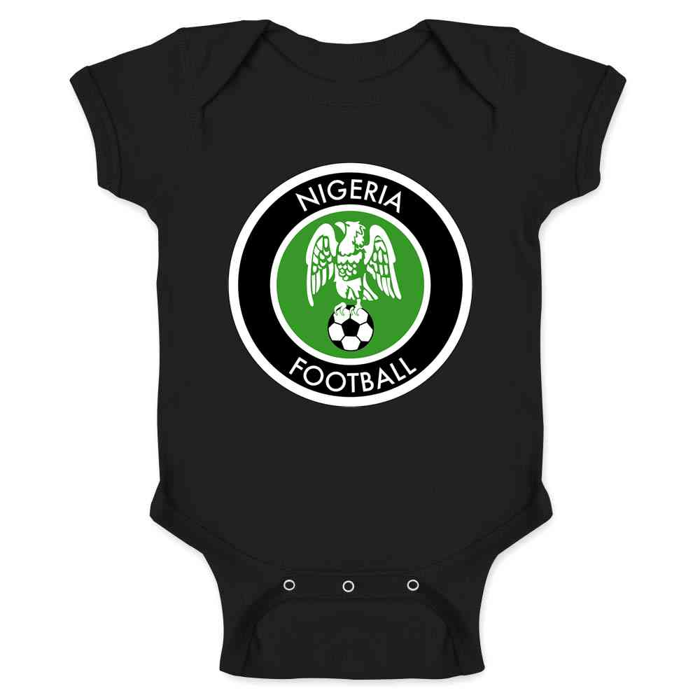 Nigeria Soccer National Team Retro Crest Baby Bodysuit