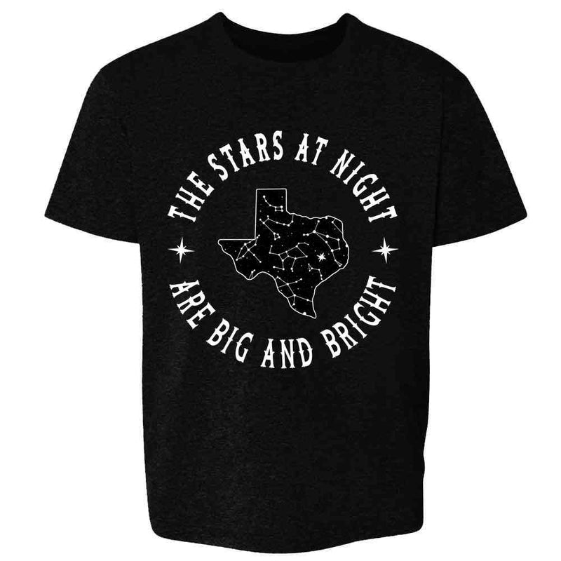 Texas Stars at Night are Big and Bright Song  Kids & Youth Tee