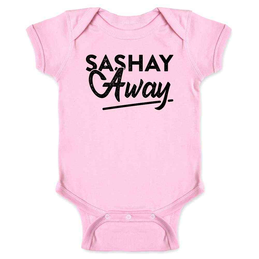 Sashay Away Funny Quote Drag Queen Baby Bodysuit