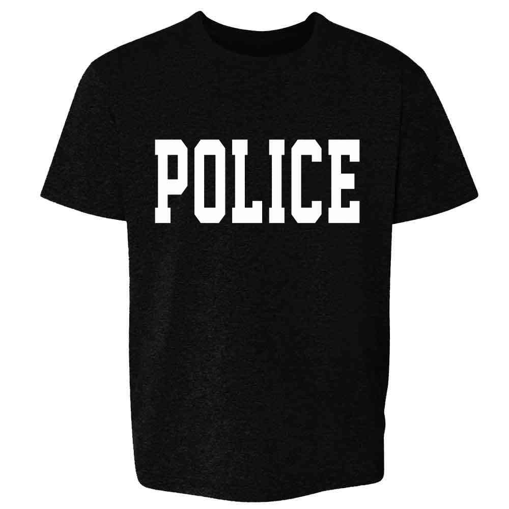 Police First Responder Officer Cop Cosplay Kids & Youth Tee