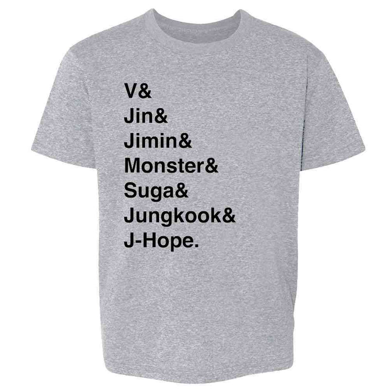 K-Pop Group Names List  Kids & Youth Tee