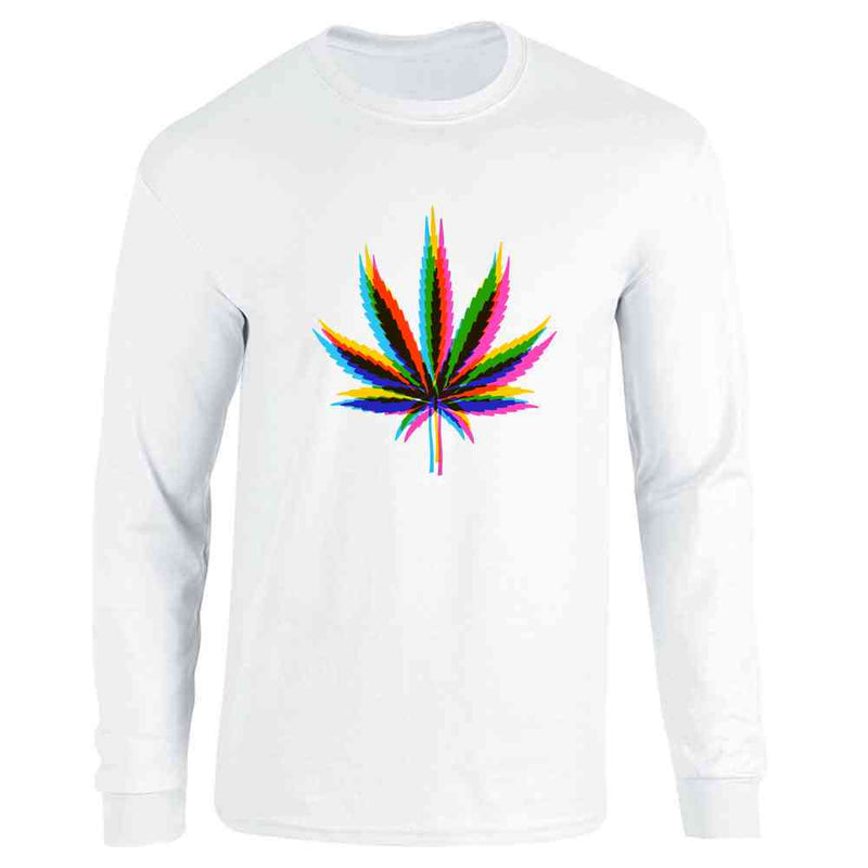 Weed Mirage Marijuana Pot 420 Long Sleeve