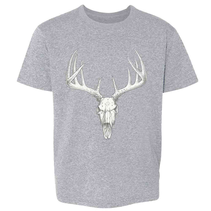 Deer Skull Retro Vintage Western Hunting Hunter Kids & Youth Tee