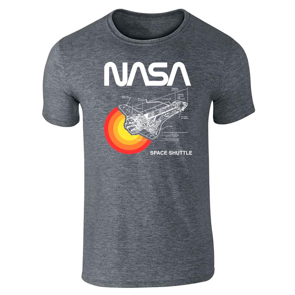 Space Shuttle Diagram NASA Approved Unisex Tee