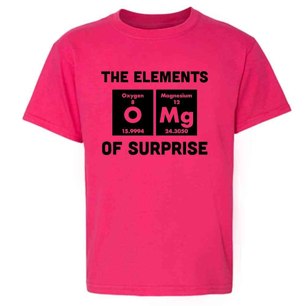 The Elements of Suprise OMG Funny Geeky Science Kids & Youth Tee