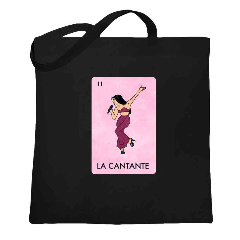 La Cantante Singer Mexican Lottery Funny Parody Tejano Music Tote Bag