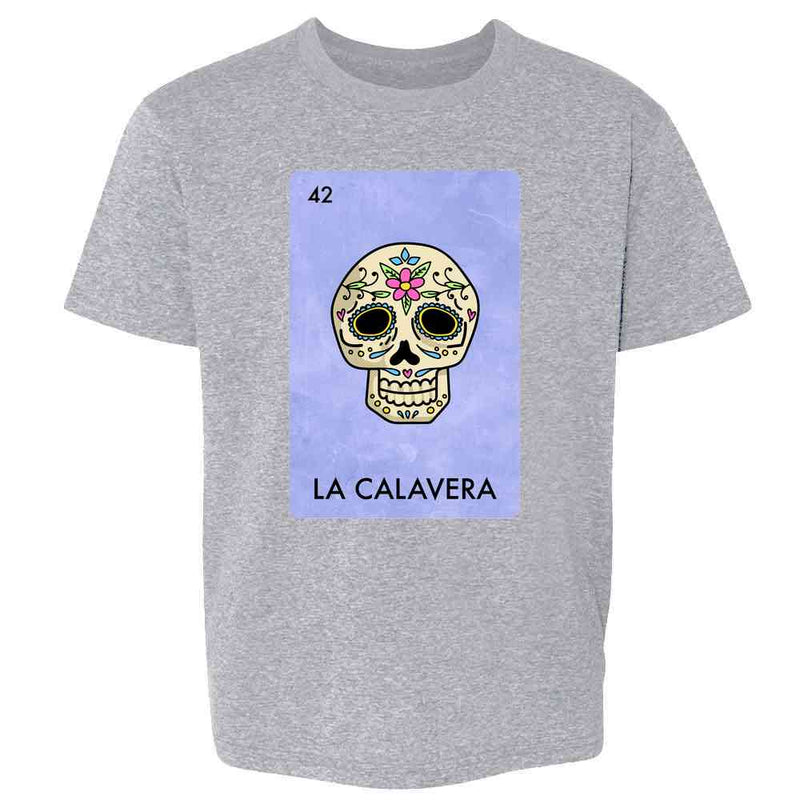 La Calavera Day of The Dead Sugar Skull Mexican Lottery Parody Kids & Youth Tee