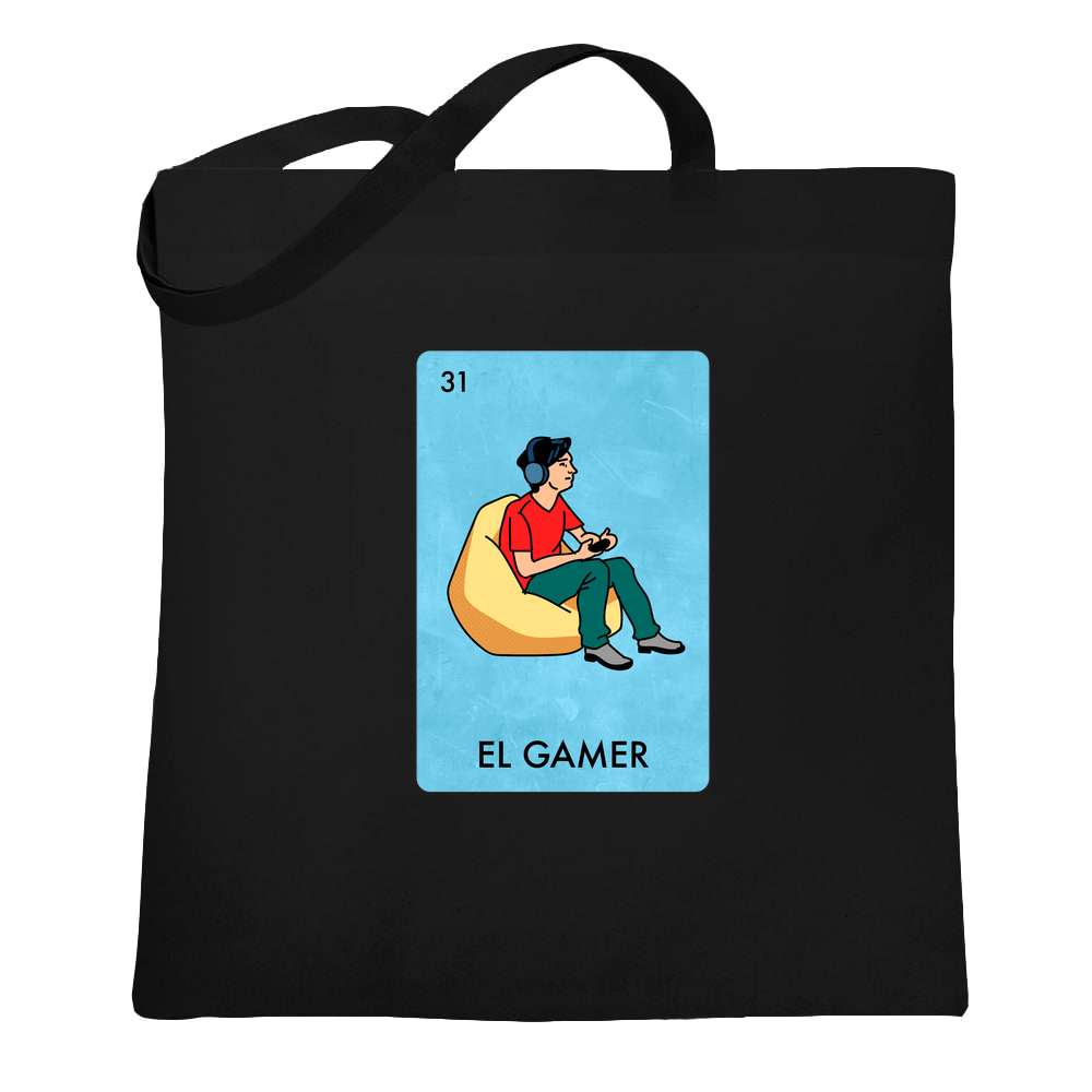 El Gamer Video Games Funny Mexican Lottery Parody  Tote Bag