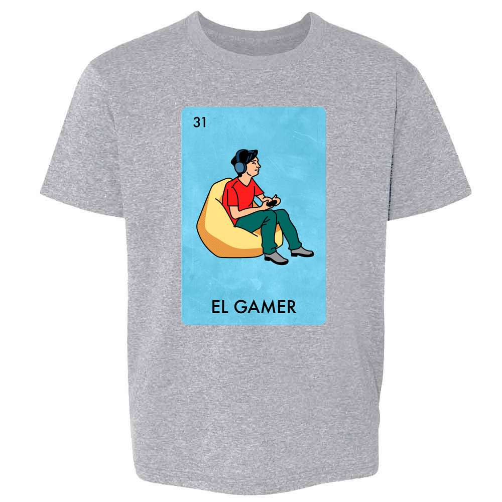 El Gamer Video Games Funny Mexican Lottery Parody  Kids & Youth Tee