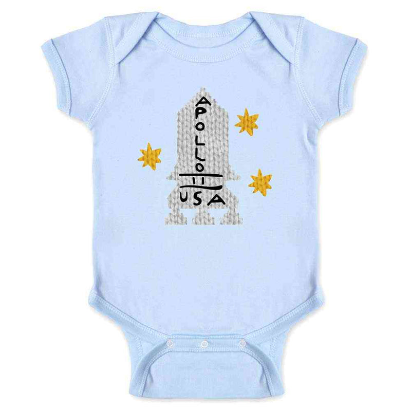 Apollo 11 Retro Knit Sweater Style Halloween  Baby Bodysuit