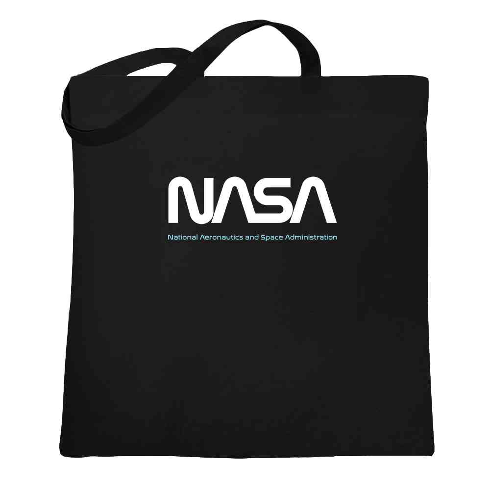 NASA Approved Worm Logo Vintage Retro Graphic Tees Tote Bag